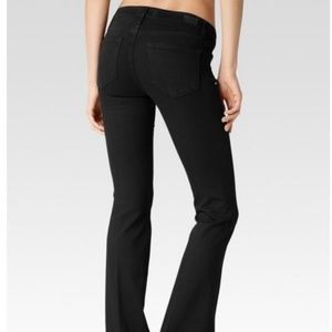 Black flare Paige jeans